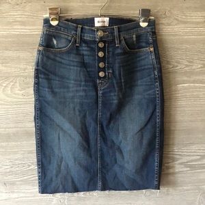 Hudson denim skirt